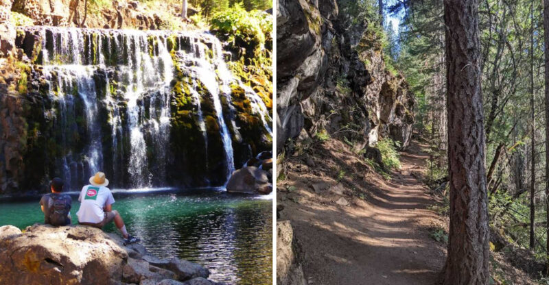 If You Only Hike One Trail In California This Year, Make It This 4-Mile Path To Three Waterfalls