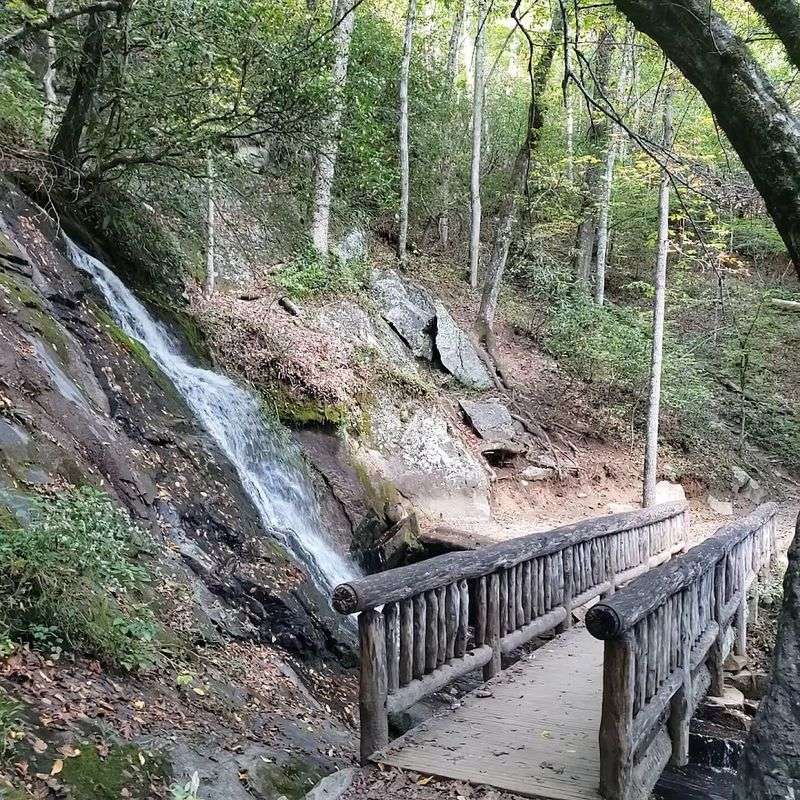 Juney Whank Falls Brings The Steeper Little Detour