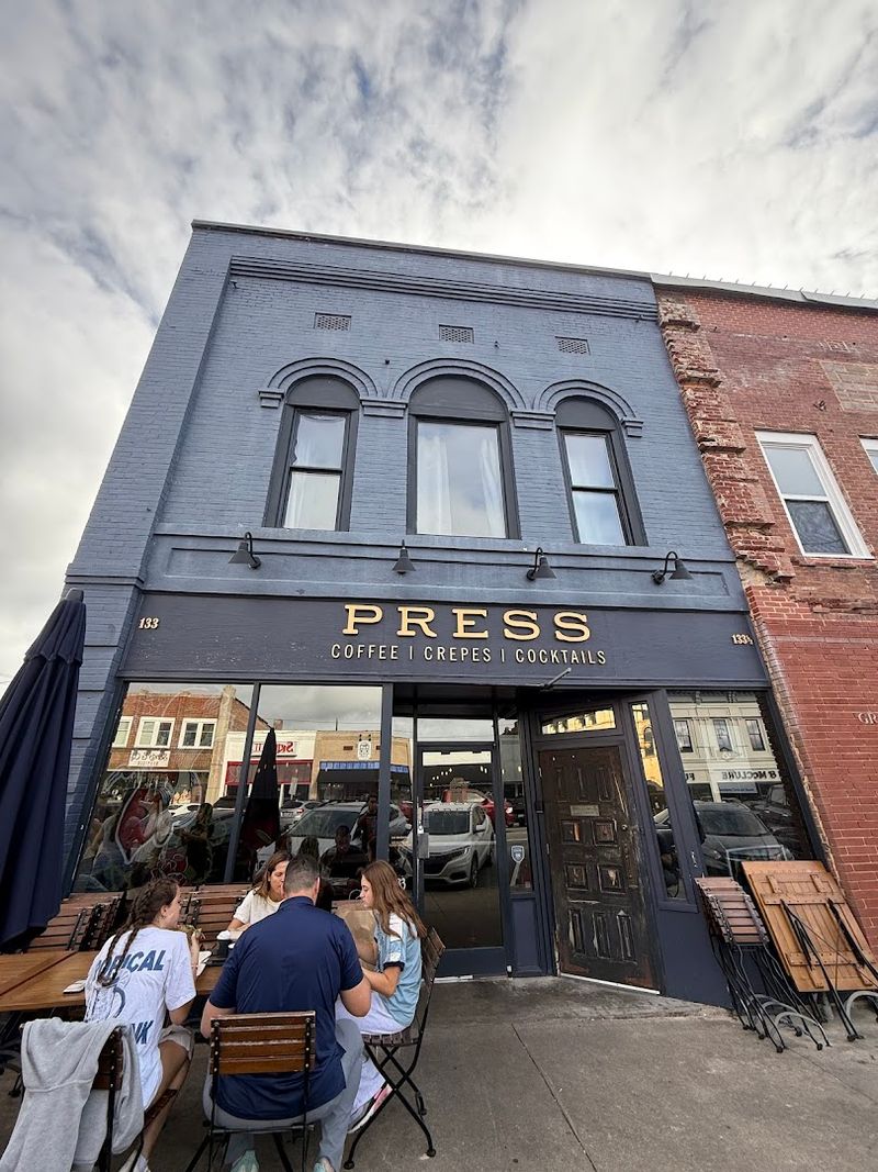 Press Coffee, Crepes & Cocktails