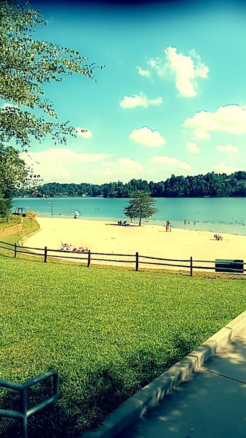 Paddy's Creek Swim Beach At Lake James State Park