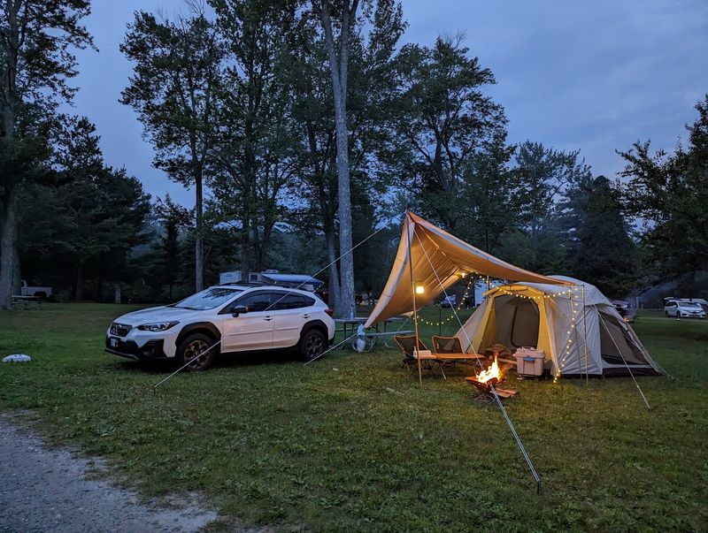 Camping Under The Stars