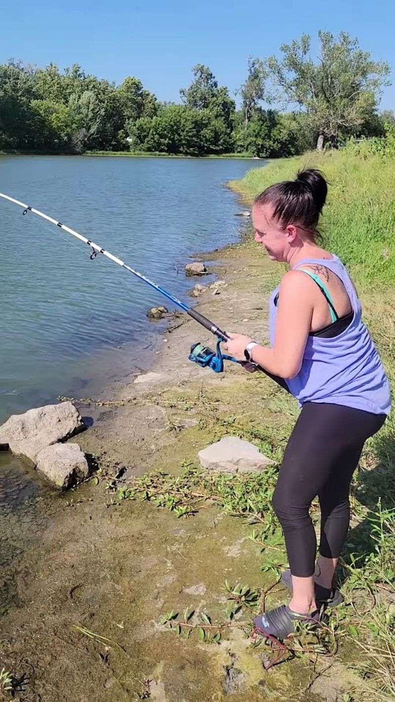 Add Fishing Between Swim Breaks