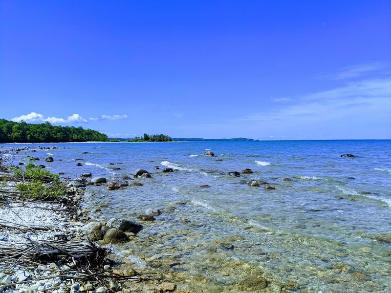 These 10 Michigan Beaches Are Made For Finding Petoskey Stones And Yooperlites - Decor Hint Leelanau State Park, Northport