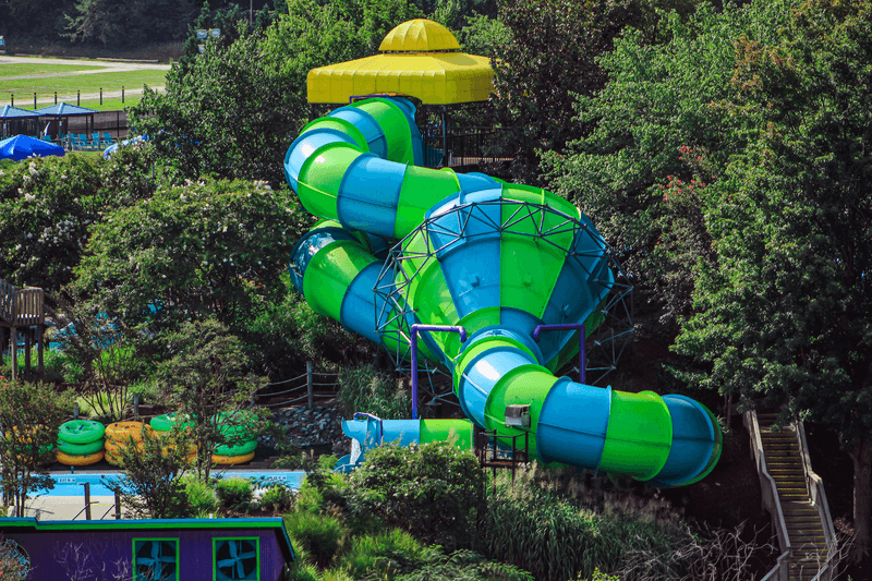 Big Slides Bring The Thrills While The Lazy River Slows Things Down