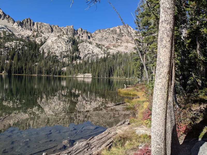 Redfish Lake North Shore And Sandy Beach Area