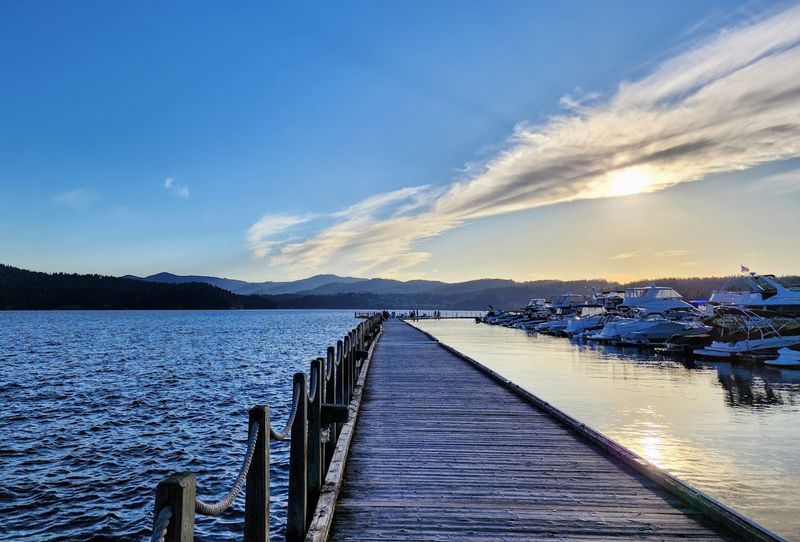 This Three-Quarter-Mile Floating Boardwalk In Idaho Leads To Sparkling Lake Views - Decor Hint The Boardwalk Floats Right Into Lake Views