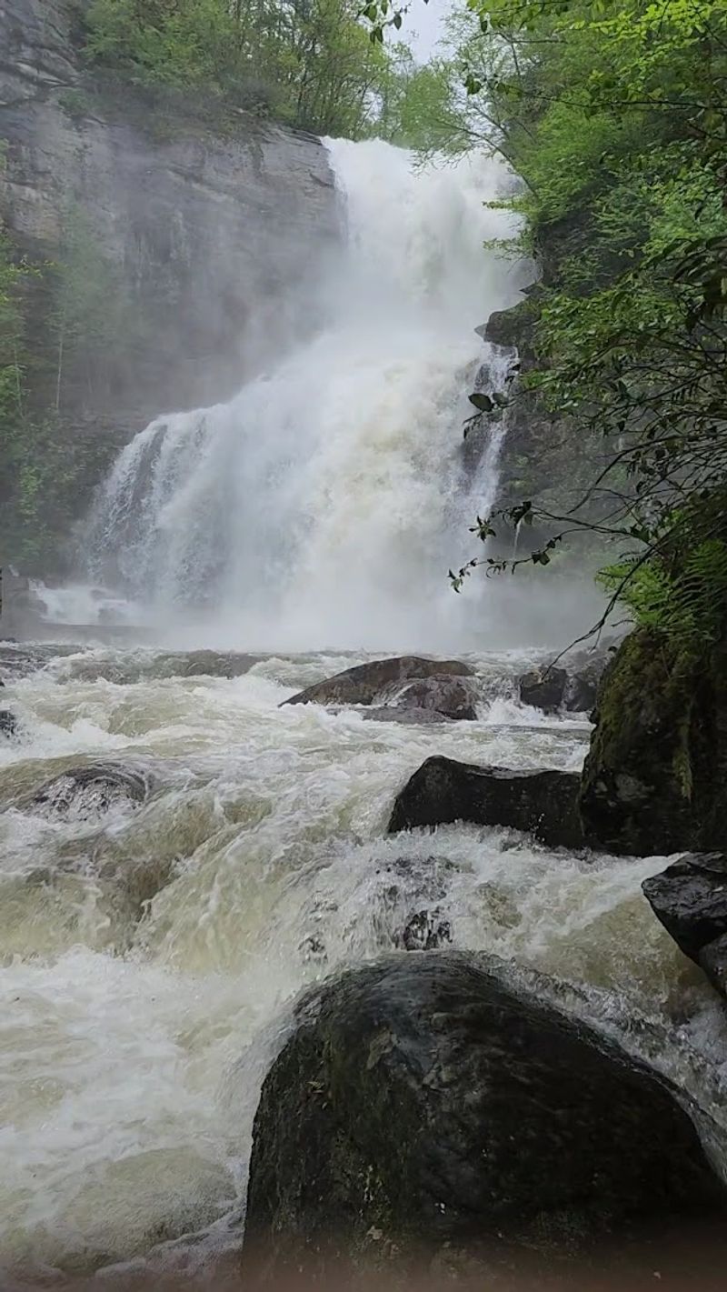 Stand Near The Base And Feel The Whole Gorge Wake Up