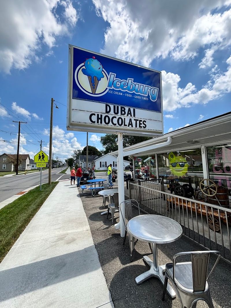 The Sweetest Nostalgia In Indiana Is Found At These 9 Ice Cream Shops - Decor Hint Iceburg Ice Cream