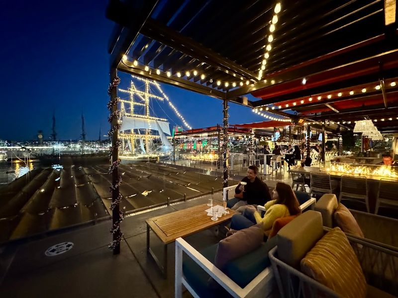 Topsail At Portside Pier, San Diego