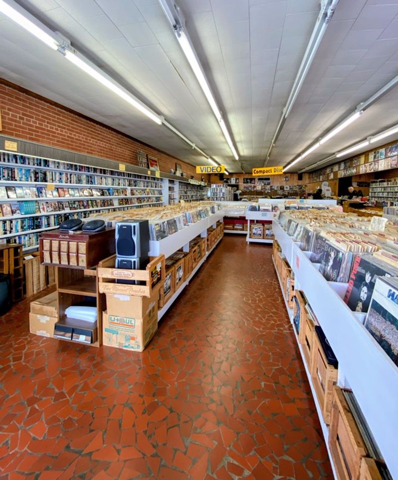 The Massive North Carolina Record Store With More Than 150,000 Albums, CDs, DVDs, And Singles - Decor Hint Every Aisle Feels Like A Music Collector's Treasure Hunt