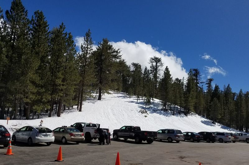 Mount Pinos Chula Vista Parking Area