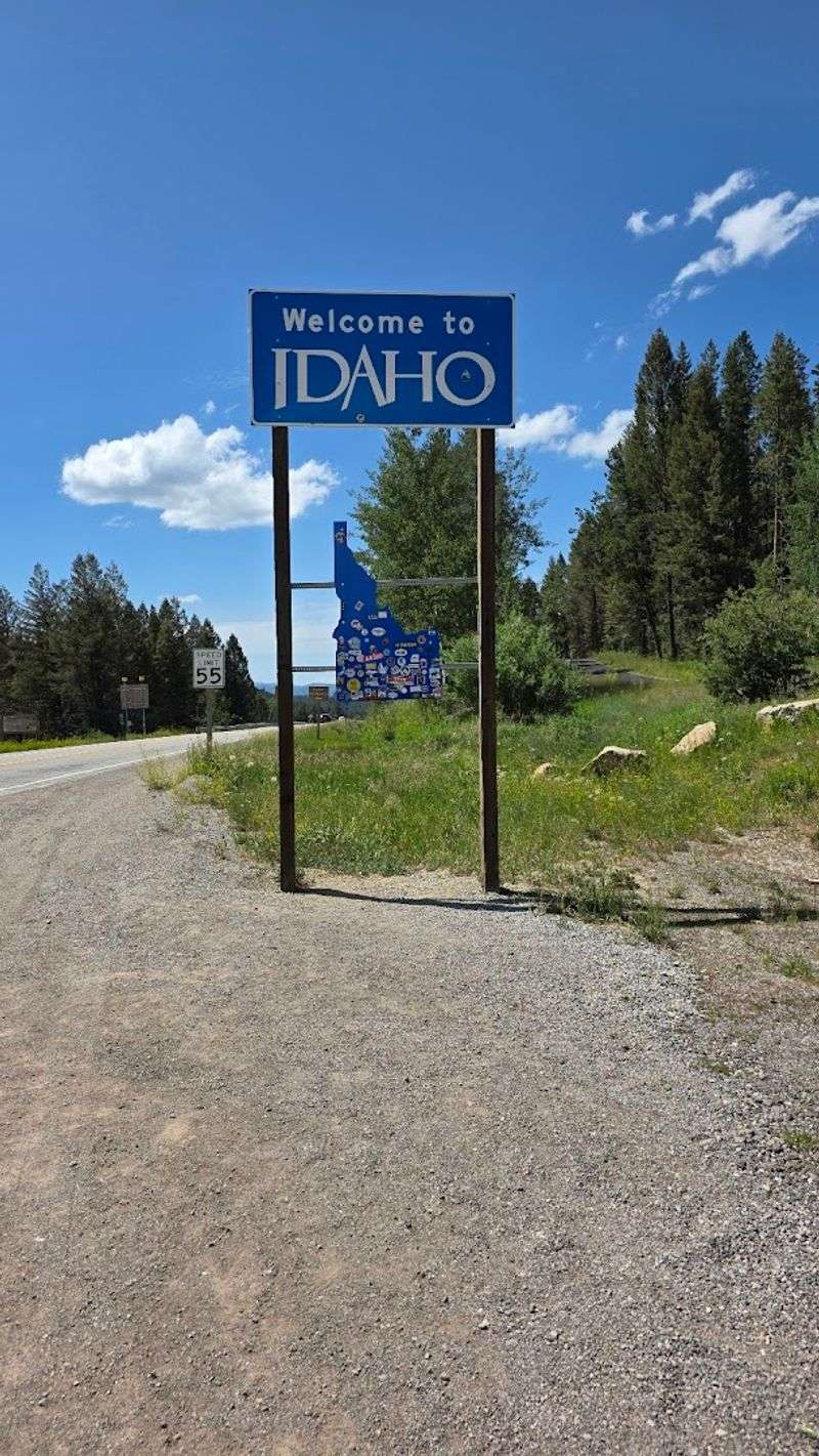 The Simple Sign Marks A Big Road Trip Moment