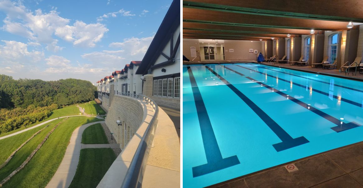 Nebraskas Cozy Spa Lodge Has Soaking Pools Built For Pure - Decor Hint