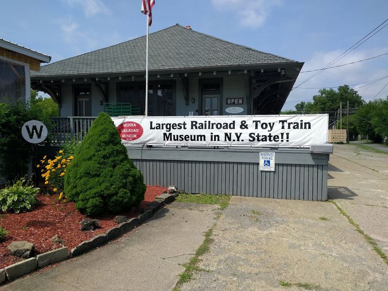 New York Is Hiding A Train Museum Every Railroad Fan Needs To See - Decor Hint A Building That Means Business From The Outside In