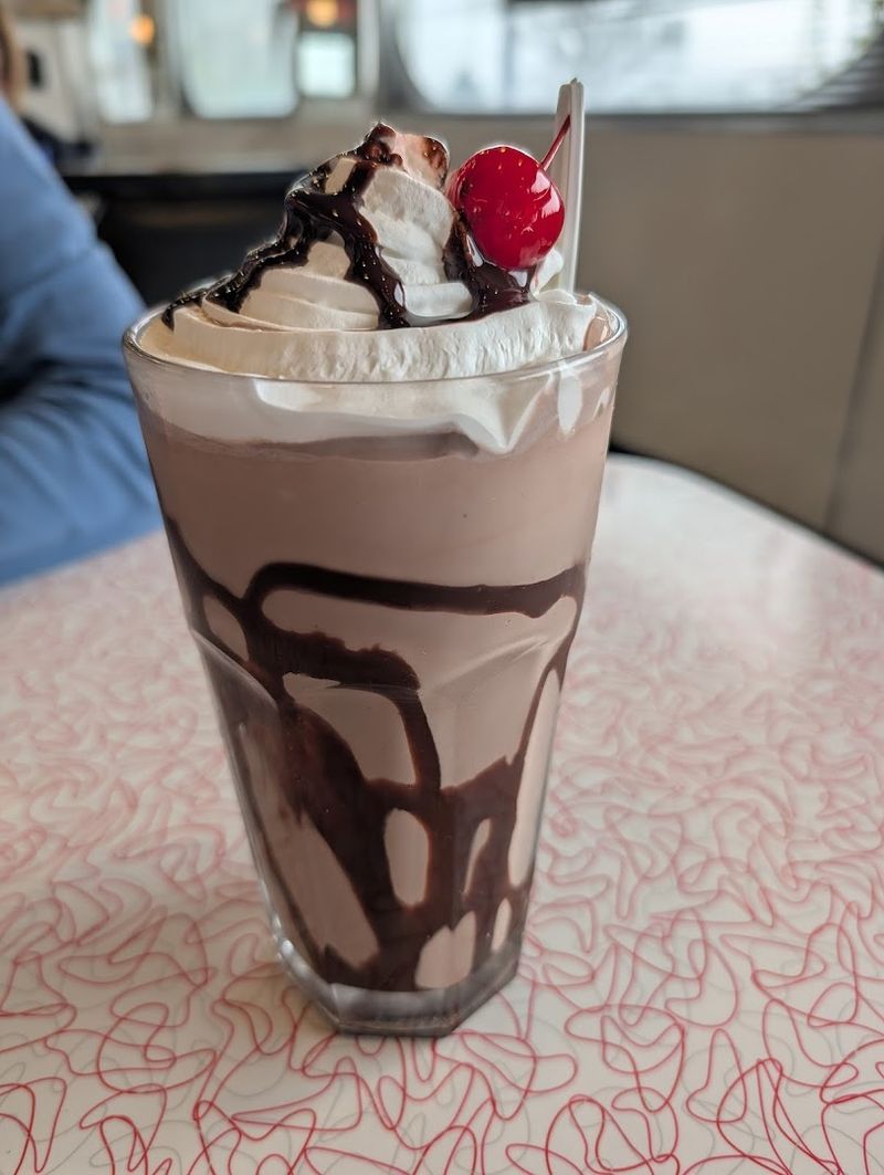The Nebraska Diner Where One Milkshake Is Enough To Understand The Hype - Decor Hint The Portion Size Situation Deserves Its Own Section