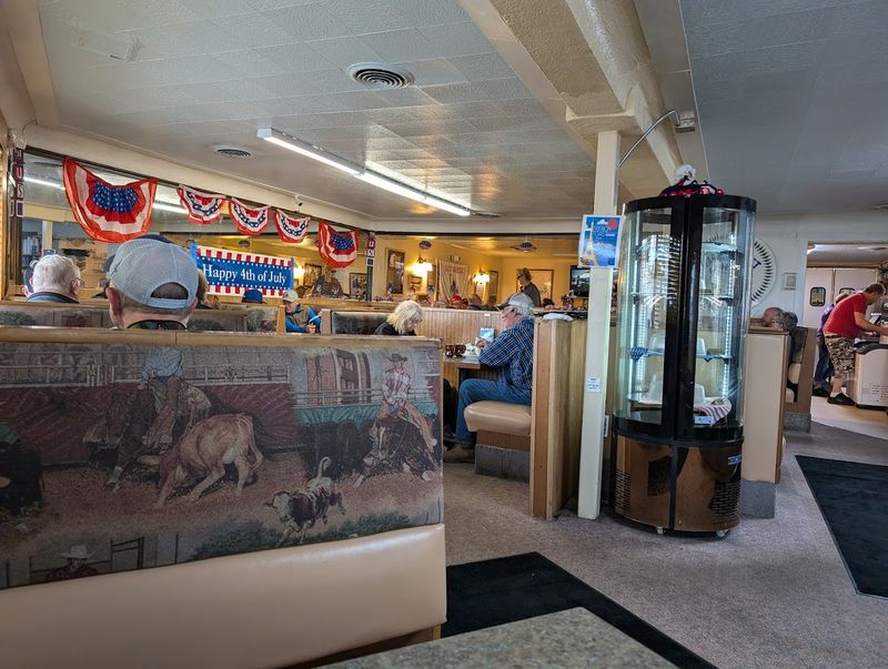 Regulars, Early Birds, And Passing Drivers Keep The Counters Busy