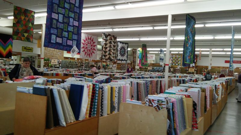 This Incredible Kentucky Fabric Wonderland Has Crafters Coming From Miles Around - Decor Hint Efficient Cutting Tables That Keep The Line Moving