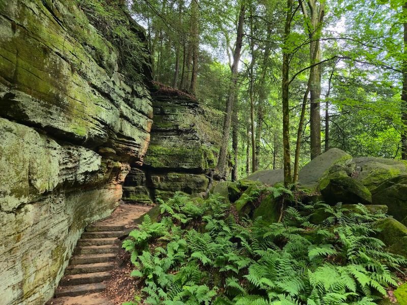 A Trail Born From Ancient Rock