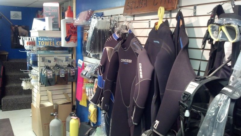 Gear Rental And A Small But Functional On-Site Dive Shop