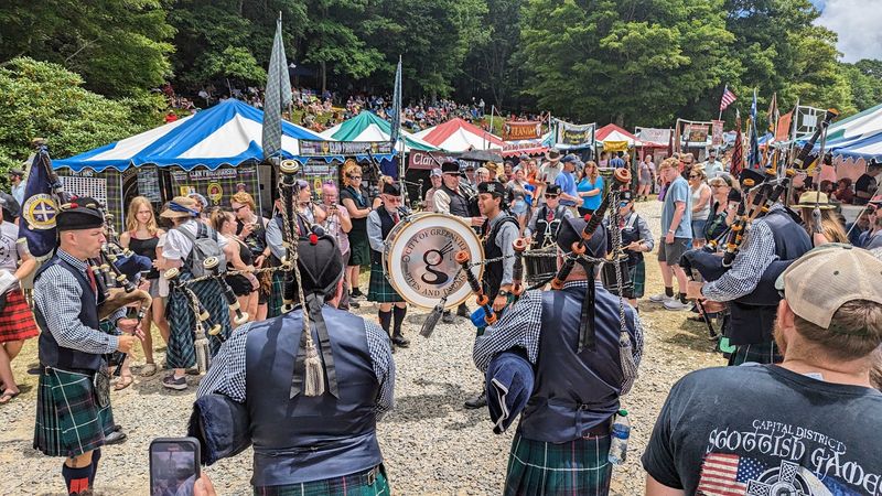 You Can Hear The Bagpipes Before The Mountains Give You A Chance