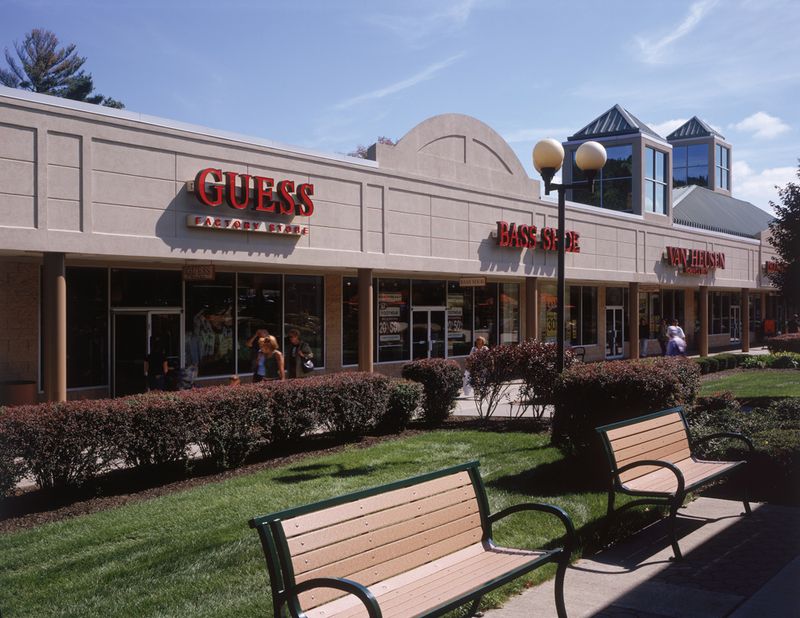 A Shopping Center With Mountain Roots