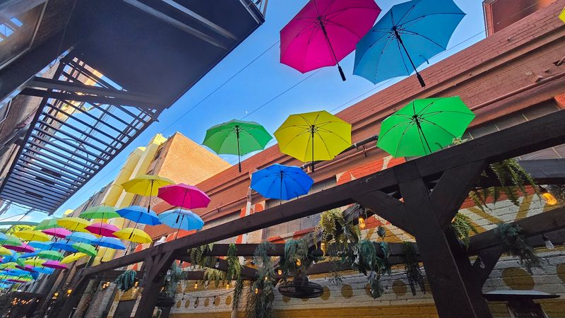 This Colorful Umbrella Alley In California Looks Like Something From A Story - Decor Hint Photos Are The Main Reason People Stop