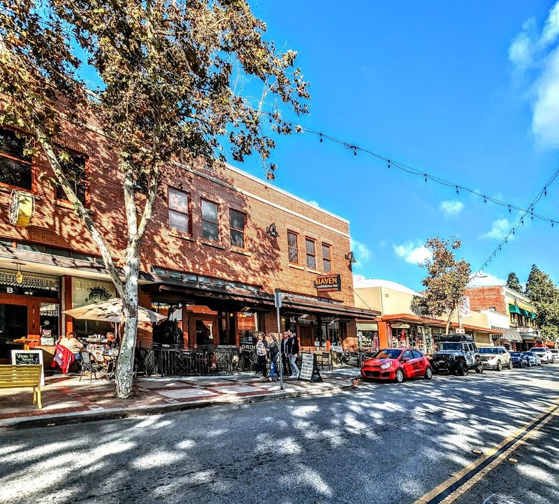 The Plaza Gives The Whole Town A Walkable Center