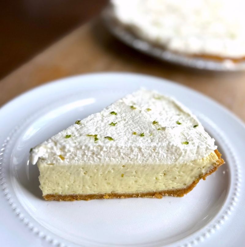 The Key Lime Pie Stands Out With Real Lime Zest