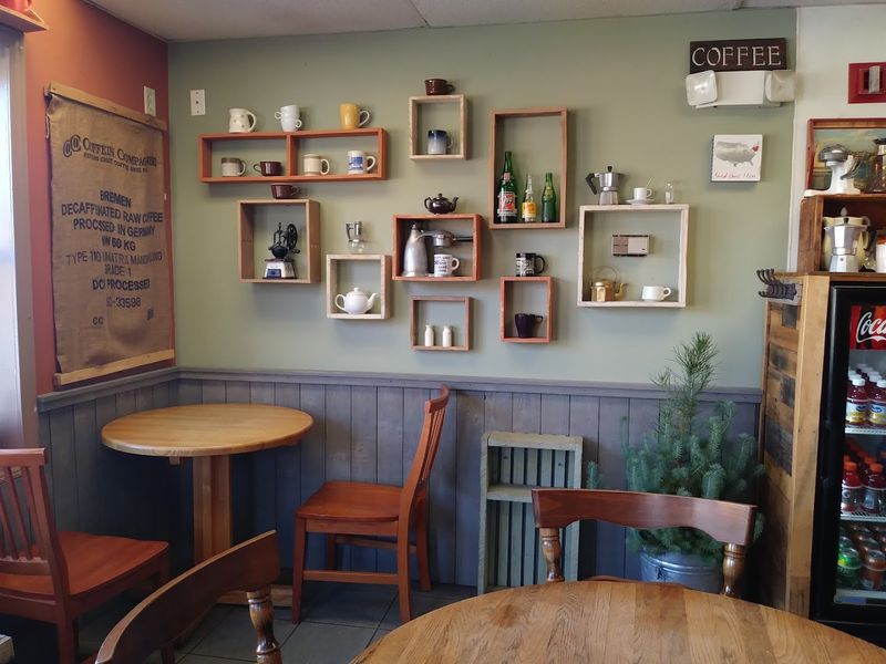 This Rhode Island Coffee Spot Serves Caffeine With A Sense Of Fun - Decor Hint Why This Spot Sticks With You