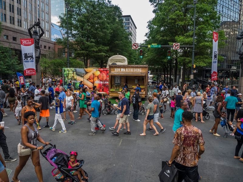 Tryon Street Becomes The Route