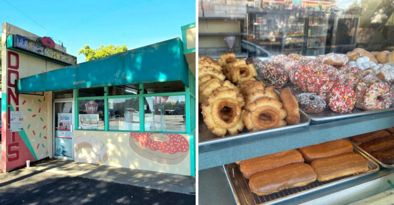 People Drive Across California To Get The Maple Bars At This Old-School Donut Shop