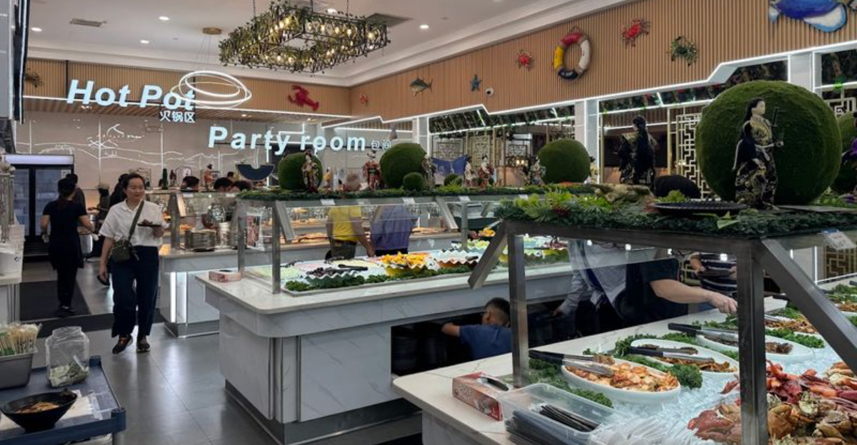People Travel For Hours Across Southern California To Eat At This Massive All You Can Eat Buffet - Decor Hint