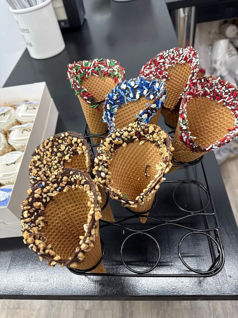 Handmade Waffle Cones Fresh From The Shop