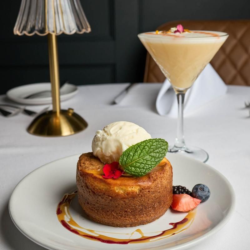 A Butter Cake That Finishes the Meal Perfectly