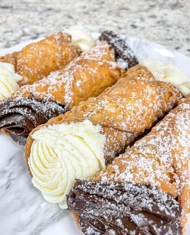 Cannoli, Cakes, And Bakery Case Magic