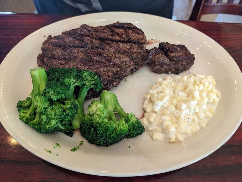 House-Seasoned Steaks Keep The Restaurant Marked Well