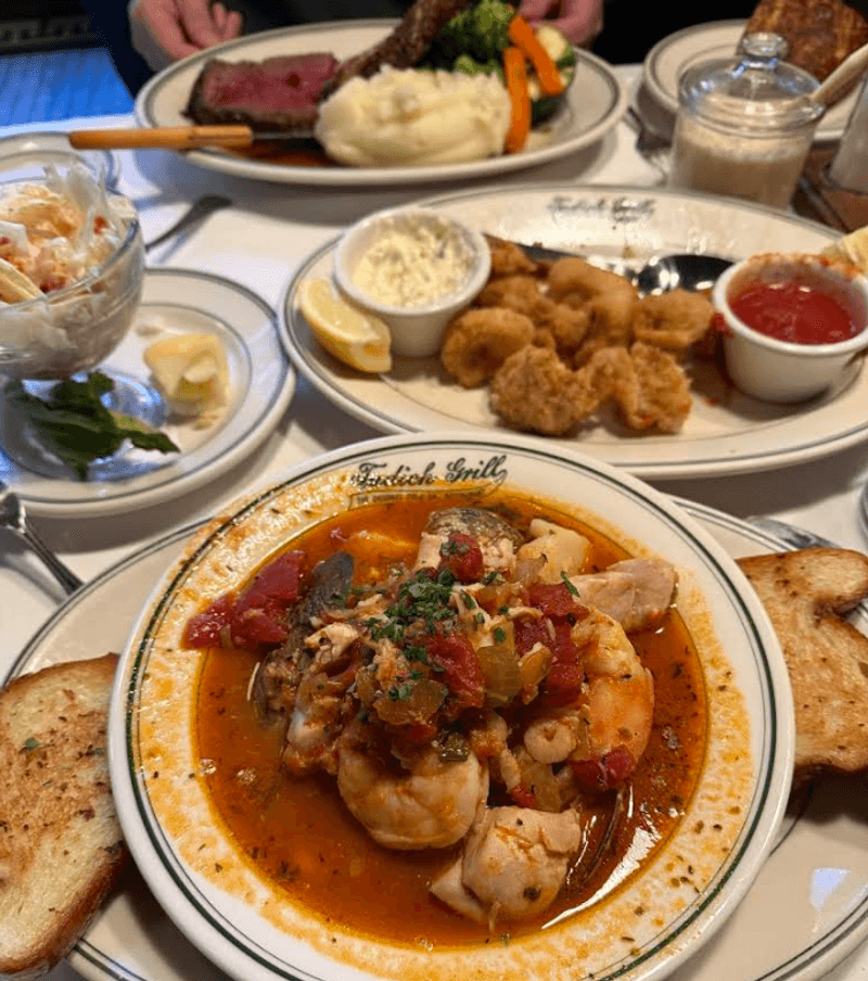 9 California Restaurants Where One Old-School Dish Still Steals The Whole Show - Decor Hint Tadich Grill, Cioppino