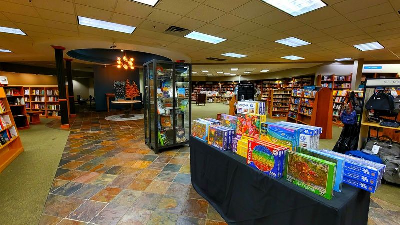 A Clearance Section With Deep Discounts On Books