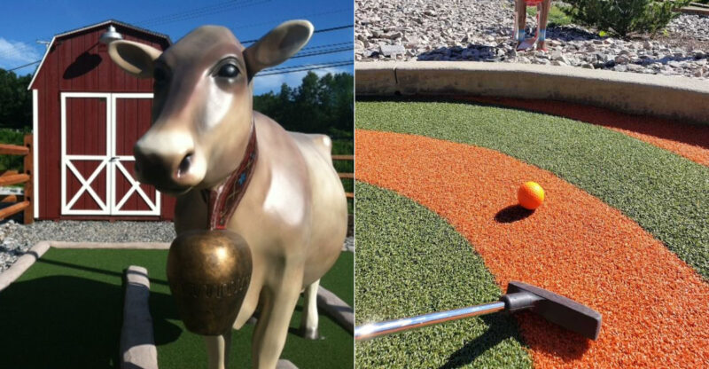 Putt Your Way Through The Alps Without Leaving Connecticut At This Fun Mini Golf Course