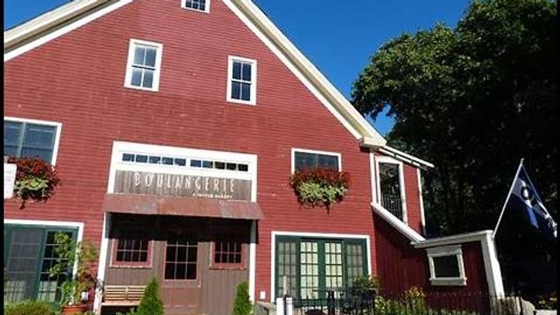This Charming Maine Bakery Serves A Croissant Worth Planning A Morning Around - Decor Hint The Rustic Patio And Farmhouse Setting