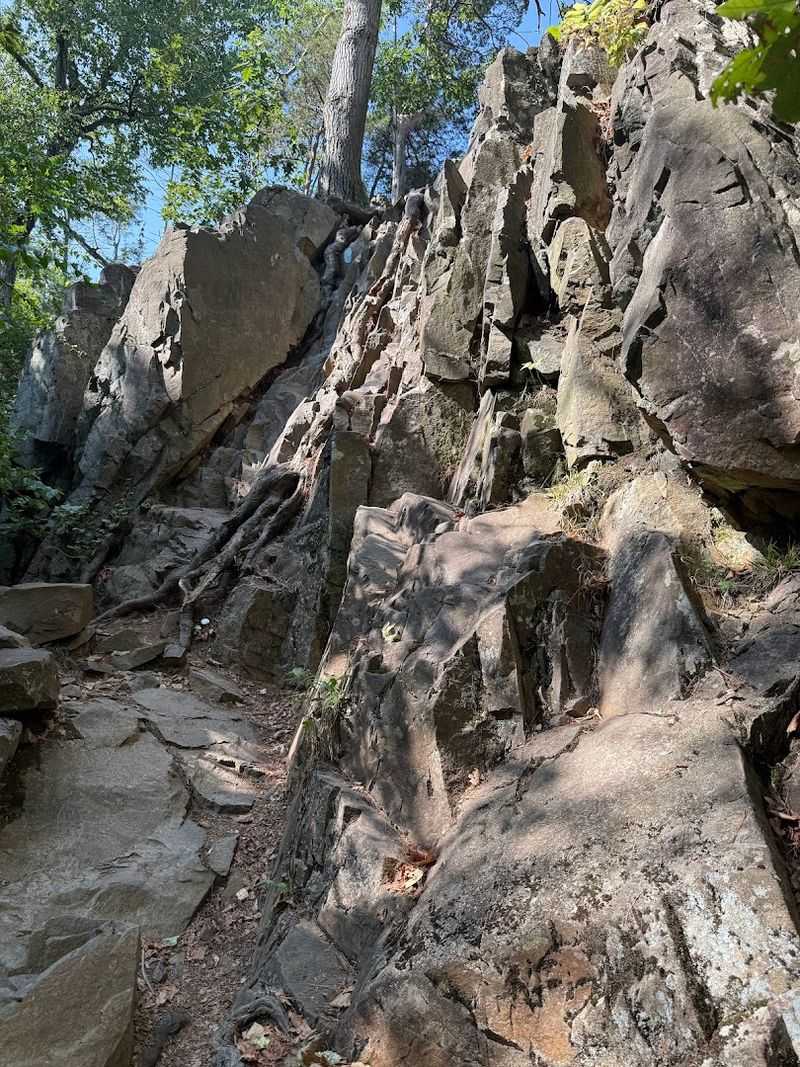 Ancient Rock Formations And Rugged Overlooks