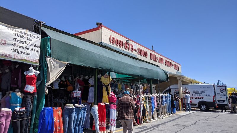 Outdoor Shopping Gives The Whole Place A Classic California Swap Meet Feel