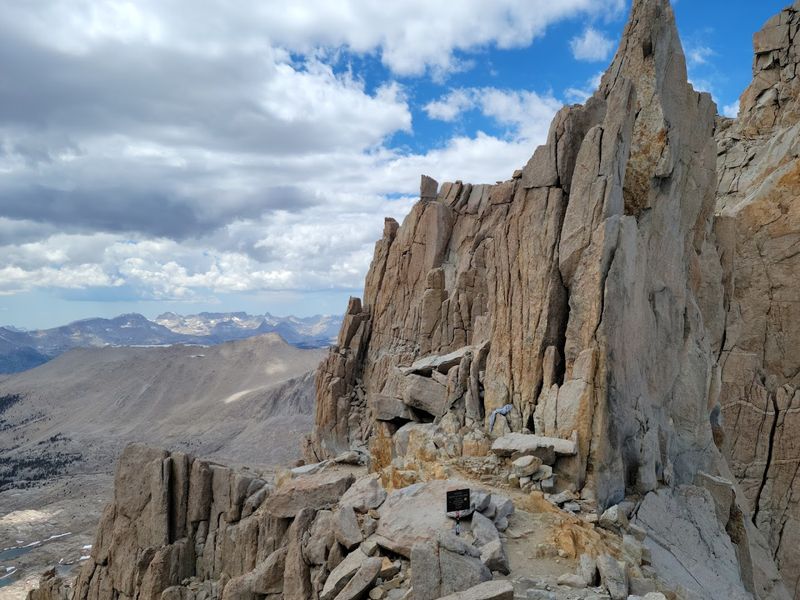 Mount Whitney Appears From The Summit