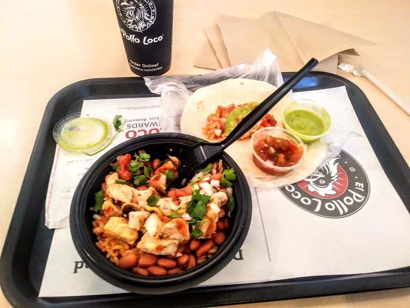 El Pollo Loco, California Locations, Avocado Salsa