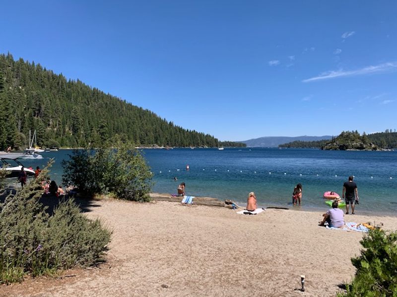 14 California Swimming Spots With Water So Clear They Belong On Your Summer 2026 List - Decor Hint Emerald Bay Beach, Lake Tahoe