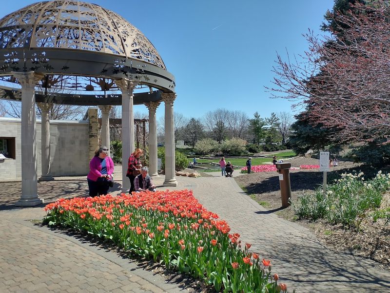 Accessible Walkways Make The Flower-Filled Stroll Easier For More Visitors To Enjoy