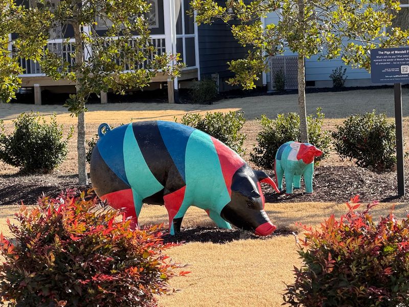Let The Sculptures Lead You Into Wendell Falls' Playful Side