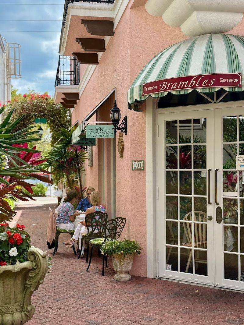 10 Charming Florida Tea Houses Where Every Cup Feels Like A Little Escape - Decor Hint Brambles English Tea Room