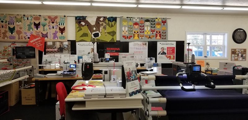 This Amazing Kentucky Fabric Shop Is A Massive Quilting Wonderland For Crafters - Decor Hint A Long Arm Machine Available For Practice Before You Buy