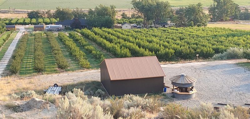 The Emmett Valley Adds A Sweet Orchard Backdrop